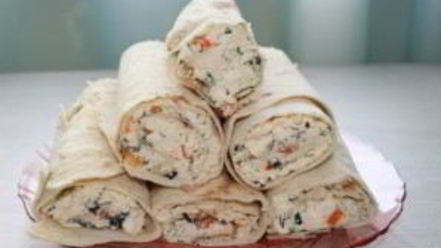 Рецепт лаваша с адыгейским сыром