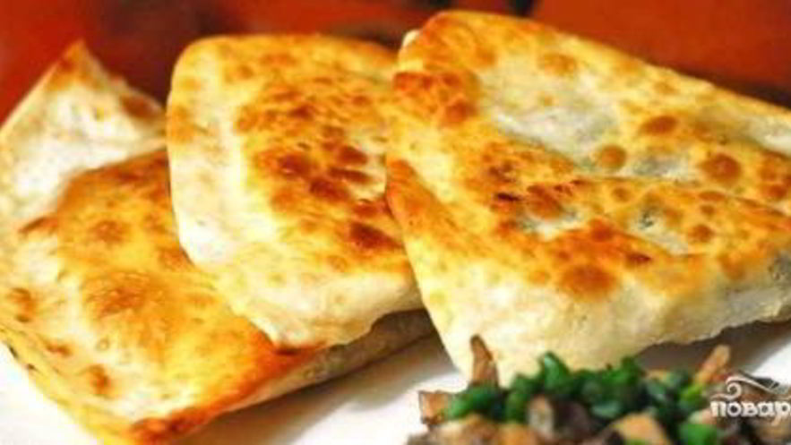 Рецепт лаваша с грибами в духовке