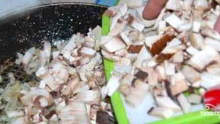 Рецепт лаваша с грибами в духовке