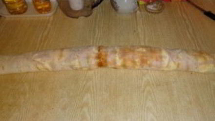 Рецепт лаваша с корейской морковкой и ветчиной