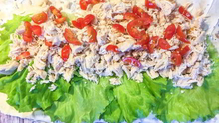 Рецепт лаваша с курицей и сыром