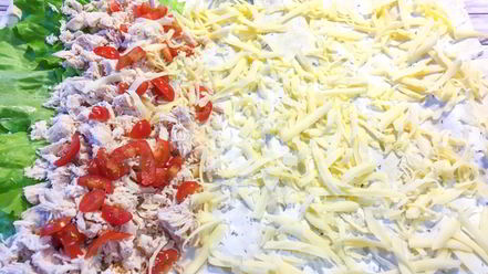 Рецепт лаваша с курицей и сыром