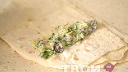 Рецепт лаваша с курицей