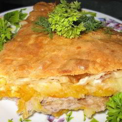 Рецепт Лаваша с начинкой из фарша