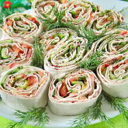 Рецепт Лаваша с приправой из фасоли