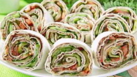 Рецепт лаваша с приправой из фасоли