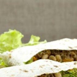 Рецепт Лаваша с пряной говядиной и фасолью