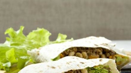 Рецепт лаваша с пряной говядиной и фасолью