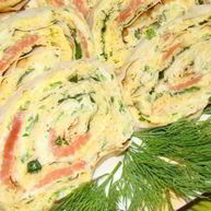 Рецепт Лаваша с рыбой и плавленым сыром