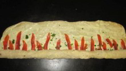 Рецепт лаваша с рыбой и плавленым сыром