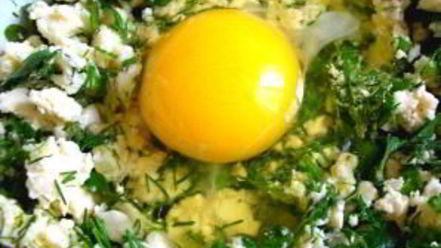 Рецепт лаваша с сыром и зеленью в духовке