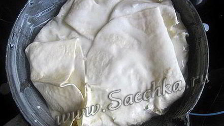 Рецепт лаваша с творогом и сыром