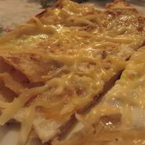 Лаваш с яйцом и сыром