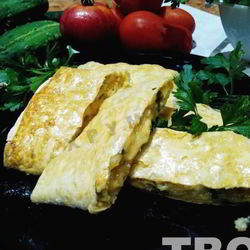 Рецепт Лаваша запеченного с сыром в духовке