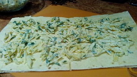 Рецепт лаваша запеченного с сыром в духовке