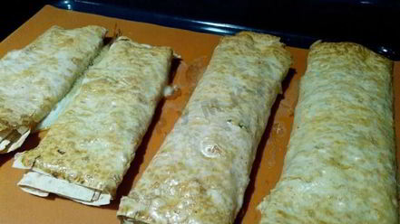 Рецепт лаваша запеченного с сыром в духовке