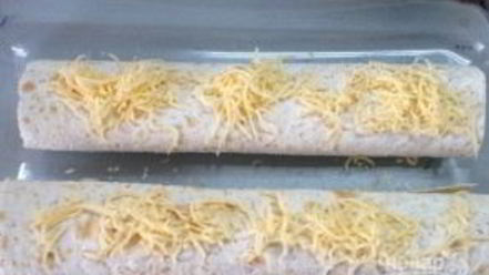 Рецепт лаваша, запеченного с сыром