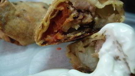 Рецепт мяса с овощами, запеченное в лаваше