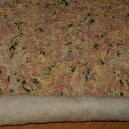 Рецепт Начинки для лаваша с ветчиной