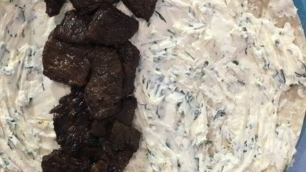 Рецепт нежной говядины в лаваше