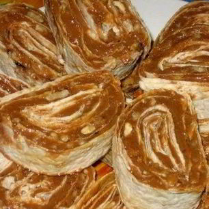 Рецепт Орехового десерта в лаваше