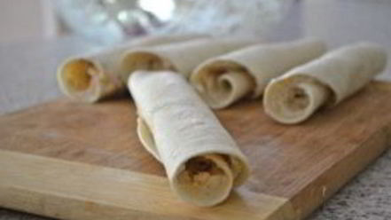 Рецепт рулетиков в лаваше