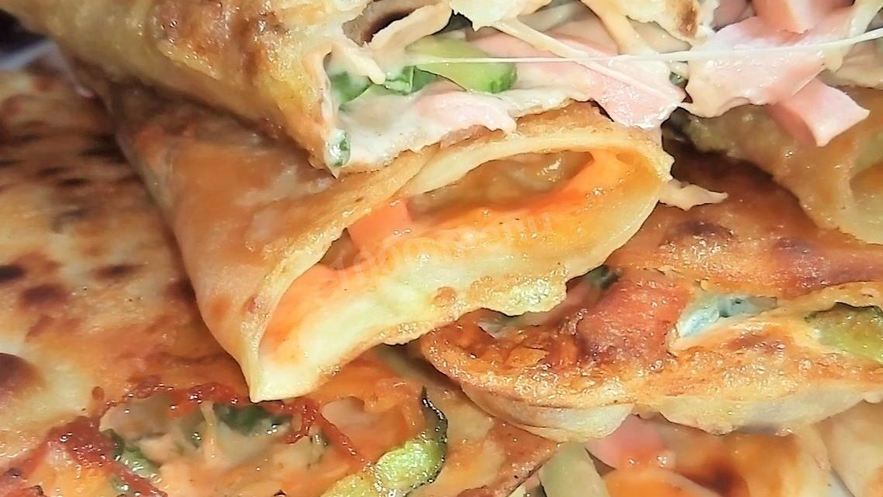 Рецепт рулетов из лаваша на пикник