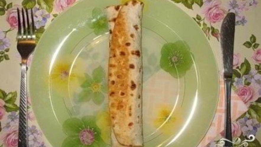 Рецепт сосисок в лаваше жареные