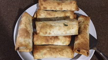 Рецепт сулугуней в лаваше