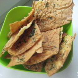 Рецепт Сырных чипсов из лаваша с зеленью