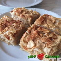 Рецепт Яблочно-медового десерт из лаваша