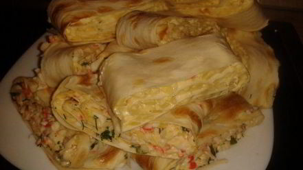 Рецепт закусок из лаваша