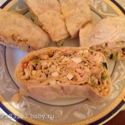 Рецепт Закусочного лаваша