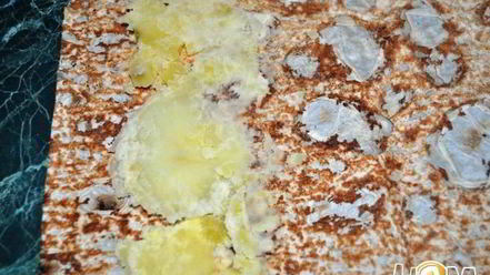 Рецепт жареного лаваша с картофелем и фаршем