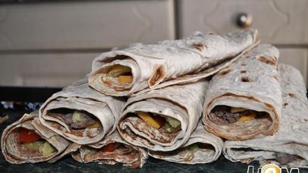 Рецепт жареного лаваша с картофелем и фаршем