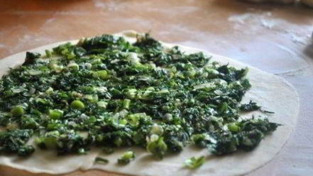 Рецепт бакинских лепешек с зеленью