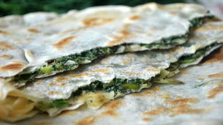 Рецепт бакинских лепешек с зеленью