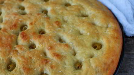 Рецепт генуэзской фокаччи с картофелем