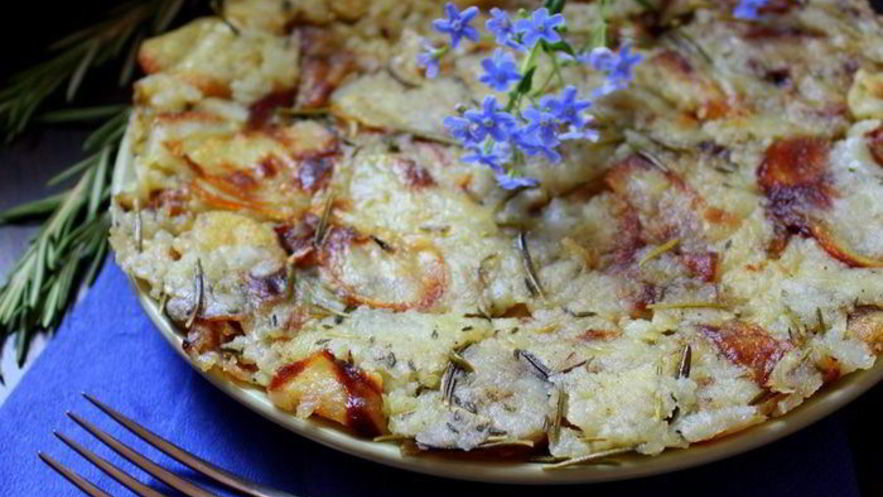 Рецепт картофельной лепешки