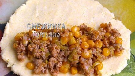 Рецепт кукурузных лепешек с говядиной