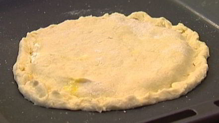 Рецепт лепешки с моцареллой, фетой и орегано