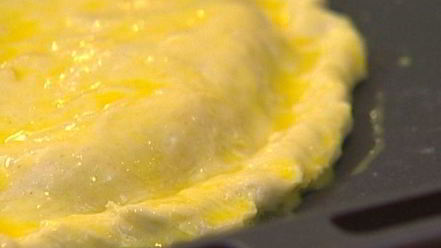 Рецепт лепешки с моцареллой, фетой и орегано