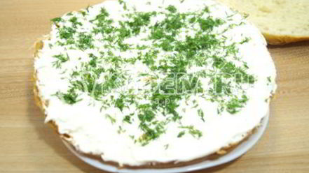 Рецепт лепешки с сыром и зеленью