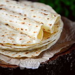 Рецепт Лепешек без яиц на сковороде