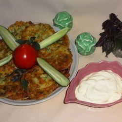 Рецепт Лепешек из брынзы с зеленью