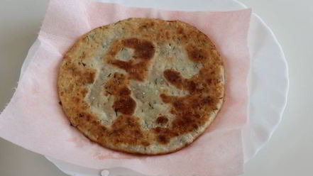 Рецепт лепешек на кефире с сыром и зеленью