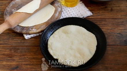 Рецепт лепешек на сыворотке на сковороде