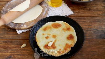 Рецепт лепешек на сыворотке на сковороде