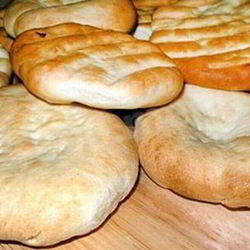 Рецепт Лепешек на воде и муке Таба-нан