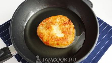 Рецепт лепешек с луком на сковороде